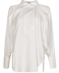 Patou - Overhemden ,Wit ,Witte Herenoverhemd - Lyst