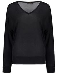 Moorer - V-Neck Knitwear - Lyst