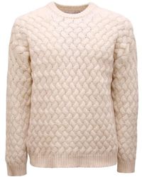 Amaranto - Truien & Vesten ,Wol Maglione Wol/Kasjmier Trui - Lyst