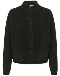 Gestuz - Truien & Vesten ,Groen ,Wol Alpha Gz Korte Cardigan - Lyst