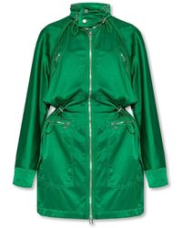 Bottega Veneta - Satin Parka - Lyst