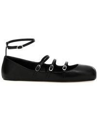 McQueen - Schoenen ,Zwart ,Leer Leren Ballerina's - Lyst