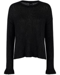 Pinko - Round-Neck Knitwear - Lyst