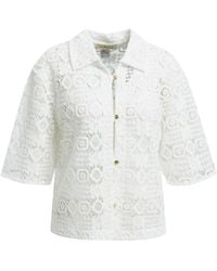 Smith & Soul - Gehaakt Jasje Met Korte Mouwen - Lyst