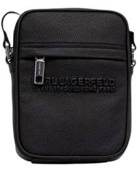 KARL LAGERFELD - Cross Body Messenger - Lyst