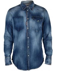 DSquared² - Classic Western Shirt - Lyst