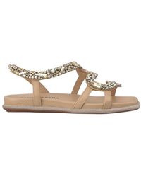 Alma En Pena. - Schlangen-sandalen flach - Lyst