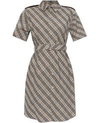 Burberry - Shirt Dresses - Lyst