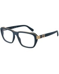 Guess - Blaue Rechteckige Optische Brillen Für Männer - Lyst