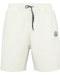 Philipp Plein - Fitness ,Grijs ,Polyester Technical Loose Fit Jogging Shorts - Lyst