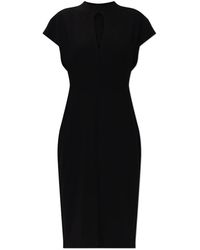 Jil Sander - Jurk Met Decoratieve Uitsnijding Bij De Halslijn - Lyst