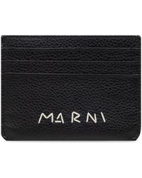 Marni - Lederkartenetui - Lyst