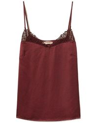 Twinset - Paarse Top Voor Vrouwen - Lyst