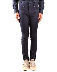 Moschino - Broeken ,Blauw ,Smalle Broek - Lyst