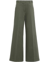 Aspesi - Wide Trousers - Lyst