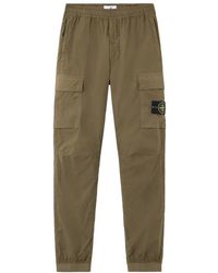 Stone Island - Broeken ,Groen ,Katoen Parachute Cargo Pants - Lyst
