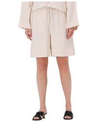 SELECTED - Korte Broeken ,Slflena High Waist Shorts - Lyst