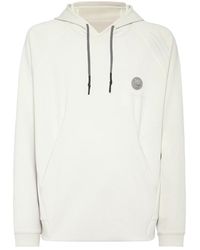 Philipp Plein - Fitness ,Grijs ,Polyester Technical Oversize Hoodie Sweatshirt Ls - Lyst