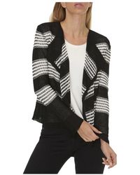 Betty Barclay Gilet Wit Zwart - 6609/0418/9812