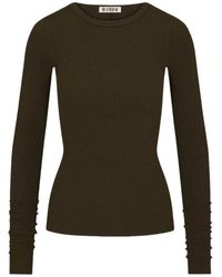 ÉTERNE - Long Sleeve Fitted Top - Lyst