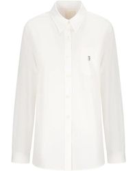Givenchy - Stijlvolle Shirt Met 4G-Plaat - Lyst