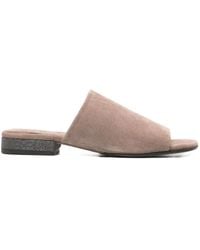 Brunello Cucinelli - Monile Suede Sandals - Lyst