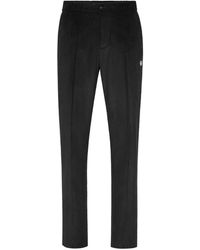 Billionaire - Broeken ,Zwart ,Katoen Corduroy Relaxed Fit Jogging Broek - Lyst