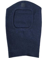 Acne Studios - Gerippte Wollmütze Mit Logopatch - Lyst