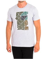 La Martina - Kurzarm t-shirt in weiß - Lyst