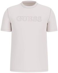 Guess - Witte T-Shirt En Polo Collectie - Lyst