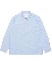 Edwin - Overhemden ,Blauw ,Casual Overhemden - Lyst