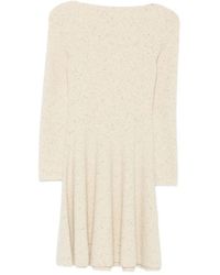 Antonino Valenti - Kleid Mit Ausgestelltem Saum Und Langen Ärmeln - Lyst