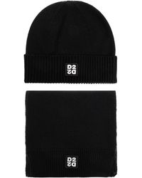 DSquared² - Hoed En Sjaal Set - Lyst