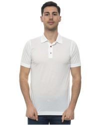 Kiton - Tops ,Wit ,Katoen Polo Shirt Met Korte Mouwen - Lyst