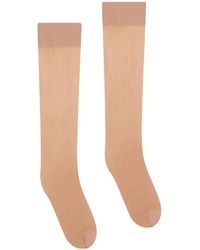 Wolford - Satin Touch 20 Kniekousen - Lyst