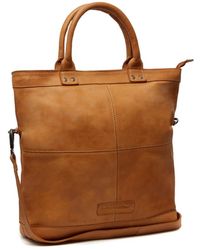 The Chesterfield Brand - Zwarte Cowhide Shopper Tas - Lyst