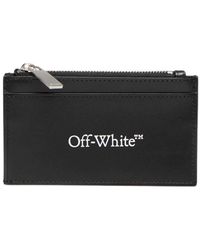 Off-White c/o Virgil Abloh - Schwarze geldbörsen stilvoll - Lyst