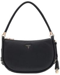 Guess - Tassen ,Zwart ,Danya Logo Schoudertas - Lyst
