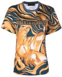Alberta Ferretti - T-Shirts - Lyst