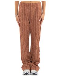 Lacoste - Broeken ,Bruin ,Gti Monogram Track Pants - Lyst