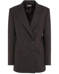 P.A.R.O.S.H. - Dubbele-Breasted Blazer - Lyst