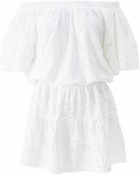 Melissa Odabash - Kleedjes ,Wit ,Katoen Micha Dress - Lyst