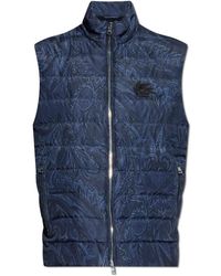 Etro - Weste mit gesteppter vorderseite - Lyst