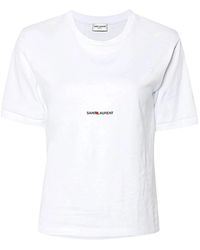 Saint Laurent - T-Shirts - Lyst