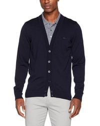 Lacoste - V-Neck Knitwear - Lyst