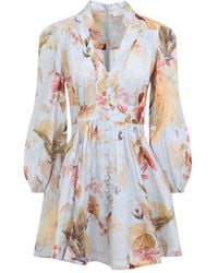 Zimmermann - Short Dresses - Lyst