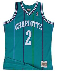 Mitchell & Ness - Charlotte Hornets Larry Johnson Swingman Jersey - Lyst