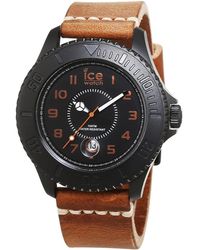 Ice-watch - Accessoires ,Bruin ,Leer Ice-Heritage - Lyst