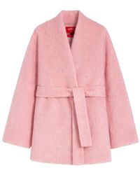 Max Mara - Jassen ,Roze ,Wol Cardigan Jacket - Lyst
