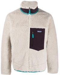 Patagonia - Retro furry fleece jacke - Lyst